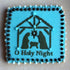 O Holy Night Nativity Scene Cookie and Craft Stencil