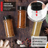 6 3 Oz TUZAZO Pcs Spice Bottles Plastic Seasoning Containers, Clear Plastic Spice Jars with Shaker Lids Empty for Spice