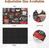 2 Pcs Funny Abstract Cartoon Red Coffee Mat for Countertops, Dish Drying Mat for Kitchen Coffee Bar Accessories