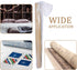 Jumbo Carpet Storage Bags 2 Pieces Large Clear Plastic Bag with Nylon Zip Ties for Indoor/Outdoor Carpet
