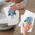 Gnmduw Set 2, Decor,16x24 Inch Blue Hydrangea Floral Kitchen Towels, Hydrangea Flower Decor Hand Towels of Coquttee