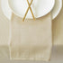 Benson Mills Cameron Textured Fabric Cloth Napkins - Set of 4, 18" x 18", Flax/Beige/Taupe