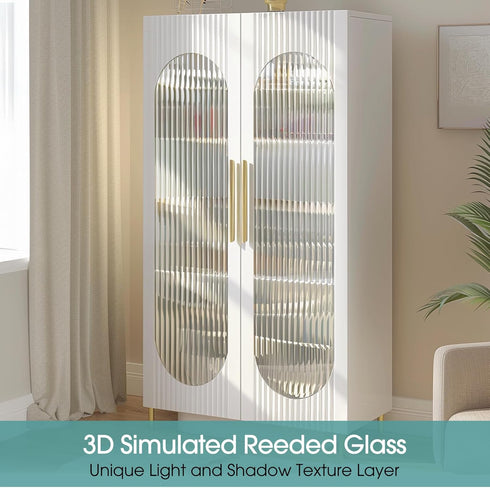 Coavas Reeded Glass Window Privacy Film 3D Bathroom Decorative Window Clings Peel and Stick Fluted Glass Window Decals Sun Blocking Window Coverings Frosted Stickers Adhesive,17.5x78.7 in, Translucent