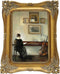 SIKOO Vintage Picture Frame 5x7 - Bronze Gold Antique Ornate Photo Frame for Wall Mount and Tabletop Display