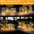 24 Pack Battery Operated Fairy Lights, 3.3ft 20 LED Silver Wire Warm White for Wedding, Party Decor