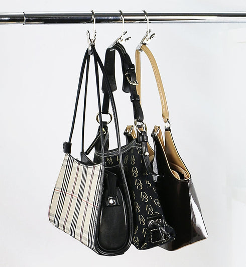 Mawa by Reston Lloyd Accessory Portable Non-Slip Semi Round Single Hook Clothes Pins/Clips for Laundry or Travel, Style