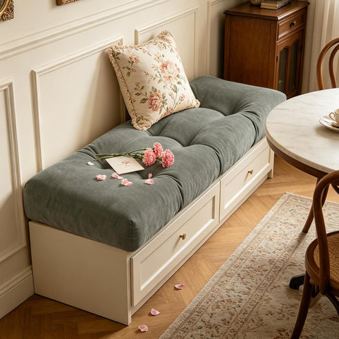 36 Inch, 36x14x4) ROFIELTY Bench Cushion Non-Slip Tufted Bench Cushion for Indoor Furniture for Bay Window, Entryway
