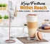 Zulay Kitchen Ultra Frother Stand - Heavy Duty Premium Holder for Milk Frothers, Rose Gold