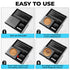 Digital Pocket Scale, 0.01gX150g, Electronic Smart Weigh Scale, Portable Mini Scale with LCD Display, Tare, Black.