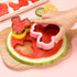 Multicolor 7-Piece Cookie Cutter Set - Stainless Steel Head, Bow, Shoes, Gloves Shapes - Dishwasher Safe