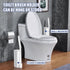 30 3-in-1 Set-2 2 30 2 Pack. Disposable Toilet Brush with Brush Heads, Toilet Cleaning System Ergonomic Toliet Wand