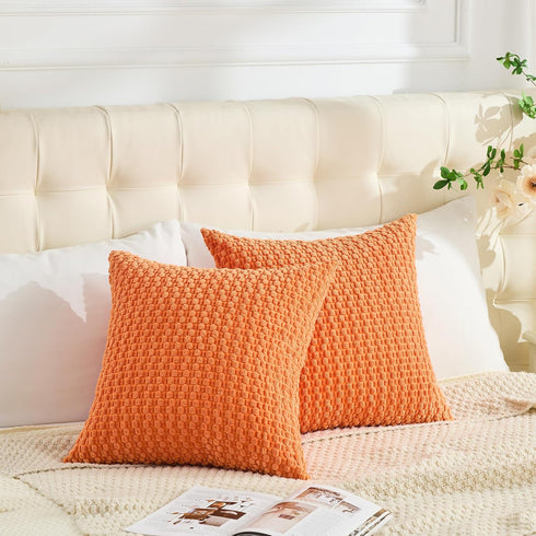 20x20 Inch Set 2 (50x50cm) GAWAMAY Decorative Throw Pillow Covers of for Living Room Couch Bed Sofa, Farmhouse Square
