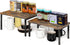 Simple Houseware Expandable Counter Shelf in Rustic Brown