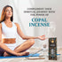 Copal Incense Sticks Smudge Kit (70 pcs) — 100% Pure Long Burning White Copal Resin from Mexico