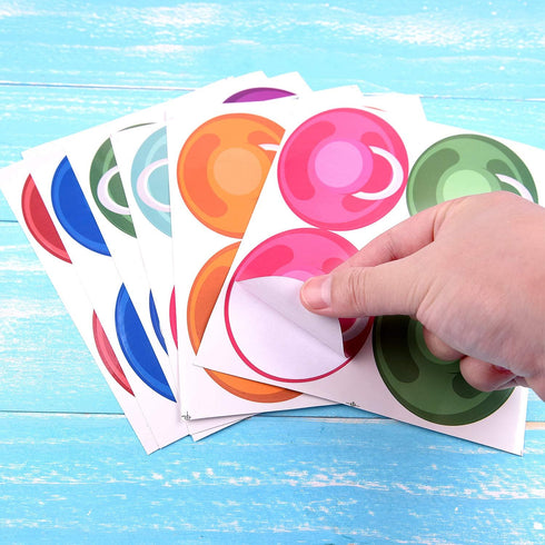 Fepito Baby Shower Party Games - Pin The Dummy On The Baby Game with 24pc Pacifier Stickers