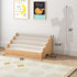 ELYKEN Toddler Bookshelf for Kids Rooms, Nursery Book Shelves with Open Forward Display, Montessori Book shelf for Baby