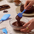 GIR: Get It Right Premium Seamless Spoonula, Non-Stick Heat Resistant Silicone Scraper for Mixing