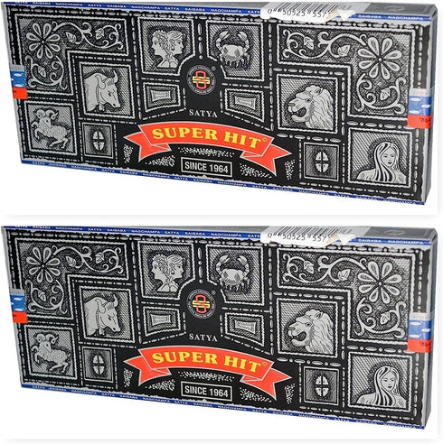 Satya Sai Baba Super Hit Incense Sticks, 100-gram - Pack of 2