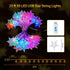 23 50 16 7 Minetom Color Changing Star String Lights - ft LED Ramadan Decorations Star Fairy Lights with Remote