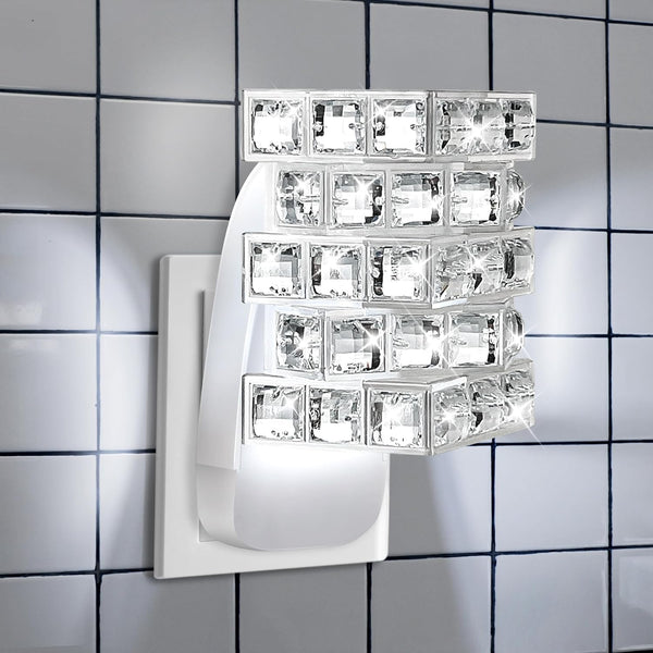 Wall Fragrance Plug in with Night Light, Compatible with Bath & Body Works WallFlower Fragrance