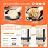 VEDALIO Sourdough Starter Kit, Sourdough Bread Baking Supplies, Sour Dough Starter Kits, Woven Bread Proofing Basket