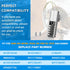 W10918546 Gas Range Oven Igniter Compatible with Whirlpool, Amana, Magic Chef, Roper, Replace W10140611