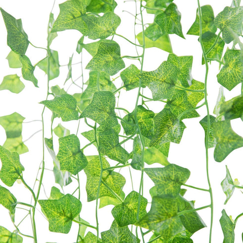 SO CAL PRO Fake Ivy Leaves, Artificial Greenery Vines for Room Decor, Faux Vines Wedding Decor (6 Strands)