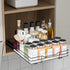 Pull Out Spice Rack, Slide Out Organizer for Kitchen and Pantry, Fits Spices, Sauces, Canned Food