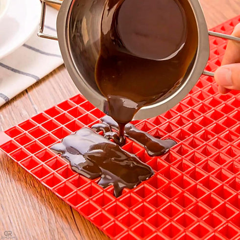 Silicone Baking Mat - 16x11.5" Non Stick Cooking Mat for Roasting, BBQ & Pastry Making
