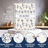 Recipe Notebook 7" x 9", Hardcover with 200 Template Pages, 8 Movable Dividers, 24 Category Stickers