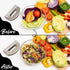 Nish Salad Choppers, Mezzaluna Choppers with Protective Cover, Double Blade Stainless Steel for Kitchen