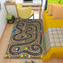 Kids Rug Car Play Mat for Toy Cars, City Life Road Rug for Bedroom Boys (Sand Track, 31 * 47 inches)