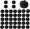 AUXBC 40PCS Cube Connectors Plastic Storage Wire Cube Connectors ABS Connectors Organizer for