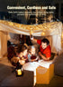 8ft 20 White2 Pack Brightown Battery Operated Christmas String Lights, LED Mini Lights with Timer, Christmas Tree