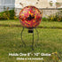 8 10 Inch Lily's Home Metal Gazing Ball Stand - Fits to Metal & Glass Garden Gazing Globes - Indoor/Outdoor Ornament