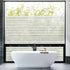 Viseeko Window Privacy Film: Stripe Frosted Glass Vinyl for Door Cover, Static Cling Home Office UV Protect