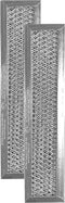 Air Filter Factory Replacement for GE WB02X11550 - 2-Pack Microwave Oven Charcoal Carbon Vent Filter, 2.18 x 10.4 x