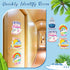 Hoteam 4 Pcs Large Cruise Door Decorations, Magnetic Friends Decor for Cruise Ship Cabin Stateroom