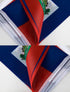 ZXvZYT Haiti Haitian Flag Banner String, Small Mini Haiti Pennant Flags for Grand Opening, National Sports Events,