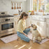 2 Set, LEEVAN Anti Fatigue Mats for Kitchen Floor Non-Slip, Cushioned Kitchen Mats for Floor Piece, Pink Memory Foam