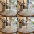 Doily,20 20in Kitchen50 50cm Polyester Round * Beige Table Cover with Lace Trim, Coffee Table Topper Table Decor