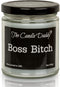 Boss Bitch Apple Maple Bourbon Scent, Maximum Scented 6 Ounce Jar, 40 Hour Burn Time