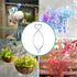 25 Pair Heavy Duty Suspended Aluminum Drop Ceiling Hooks, Metal T-Bar Track Clip Hanger Kit for Home Classroom Office &