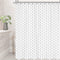 Riyidecor Chevron Shower Curtain, Geometric Herringbone 72Wx96H Inch, Extra Long Fabric Bathroom Set