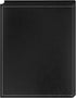 Pioneer LLL46 "Live, Laugh, Love" Mini Photo Album, Black Embroidered Frame Cover Sewn Leatherette