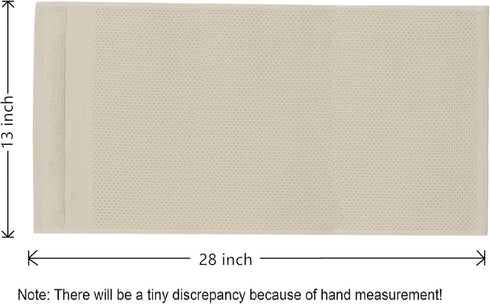 13inch 28inch 3 Pack Mia'sDream Cotton Hand Face Head Towel Waffle Weave Kitchen Tea Towel Dish Towels, Soft