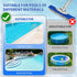 10-Inch Pool Brush Head - Combo Nylon & Stainless Steel Wire Bristles, Heavy Duty Metal Pool Brush for Extra Scrubbing