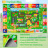 DINSUMRUG 59"39.4" Tummy Kids Rugs for Toy Cars Playroom ABC Farm Life Road Traffic Kids Car Road Rugs Village Map Play