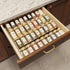 36 4oz SpaceAid Pcs Spice Jars with Bamboo Lids and Labels, Empty Glass Spice Bottles, Minimalist Farmhouse Spice