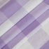 NATUS WEAVER 2 12" 60" Lilac & White Side Buffalo Check Farmhouse Table Runner for Family Dinners or Gatherings Indoor